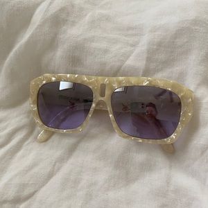 Itokawa Film Mother of Pearl Sunglasses